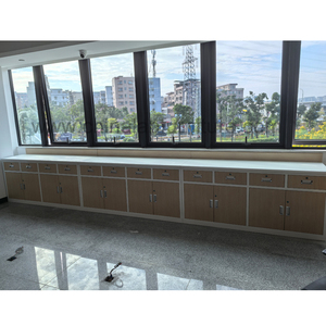 Tùy chỉnh Modular Heavy Duty thép không gỉ phòng thí nghiệm làm việc băng ghế dự bị với bánh xe di động cho phòng sạch - Product Image 3