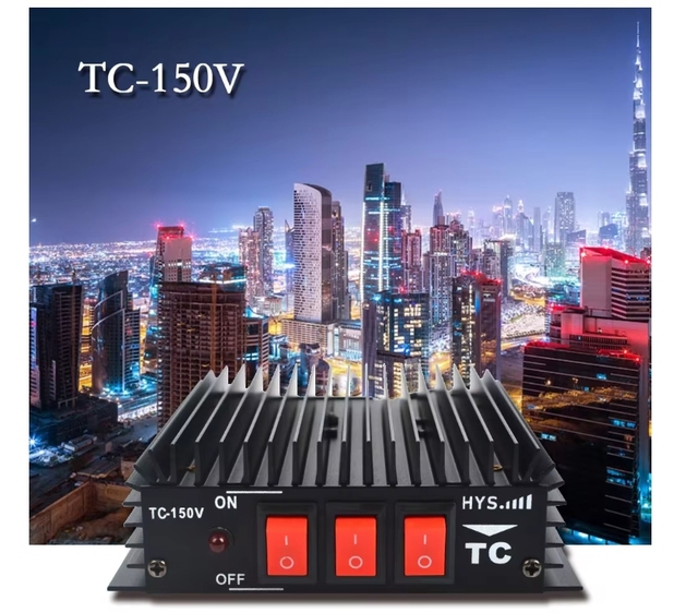 Wholesale Original Power Amplifier TC-150V, 50W Mini 144MHz VHF Walkie Talkie Signal Booster VHF Portable Two Way Radio