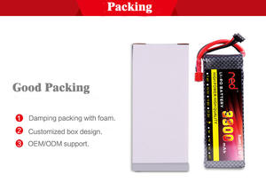 リチウムポリマーバッテリー3S1P11.1 V 3300mAhリチウムイオン充電式バッテリーパック - Product Image 2