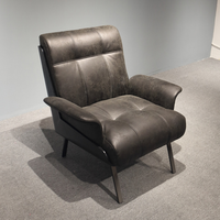 Fauteuil de Salon Moderne en Tissu, Chaise de Détente, Fauteuil d'Hôtel Personnalisable