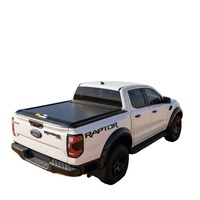 Couverture de benne rétractable en alliage d'aluminium étanche manuelle/électrique pour pick-up Silverado RAM MAXUS T60 Great Wall Poer