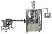 Machine de remplissage et de scellage de capsules de café Nespresso rotative à 3 voies pour capsules compatibles Nespresso en aluminium, fabriquée en Chine