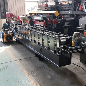 Nouvelle Machine de Formage de Tuiles KYT Omega PLC, Machine de Profilage, Pompe Moteur, Support pour Bobines d'Acier GI/PPGI, pour Volets Roulants Industriels - Product Image 4