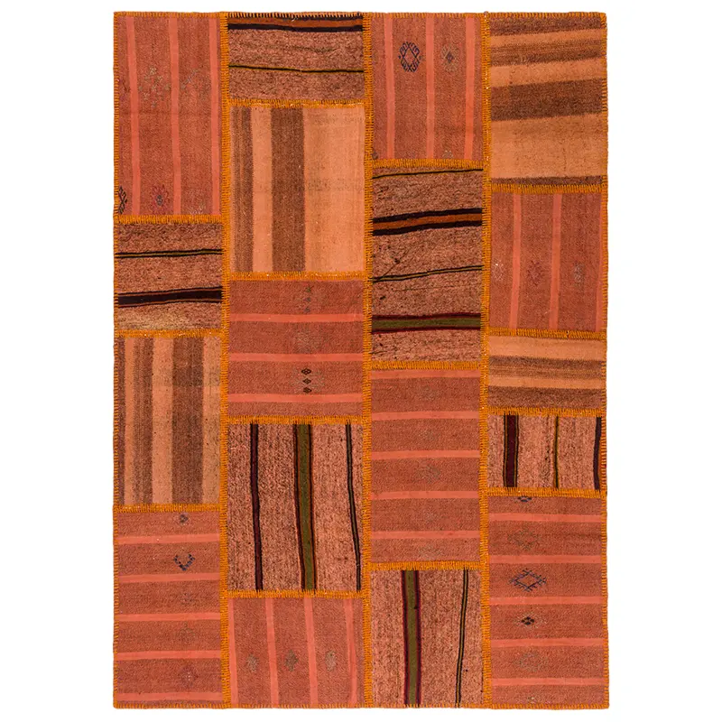 איכות מעולה תורכי טלאי שטיח שטיח משובץ בד טבעי ארוג מרוקאי דקורטיבי פרסית שטיח
