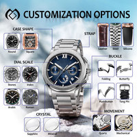 Montre de luxe pour femme en acier inoxydable, fabrication OEM/ODM, marque privée, logo personnalisé, fabricant de montres, montres de luxe pour femme, vente en gros