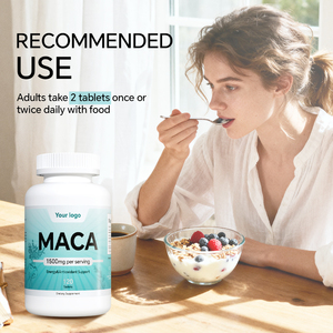 Tabletas de Polvo de Raíz de Maca |   Tónico Tradicional para la Energía y la Fertilidad |   Apoya la Menopausia, el Estado de Ánimo y el Rendimiento Físico |   180 Tabletas - Product Image 4