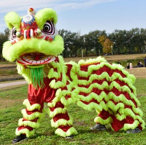 Costume de danse <span class=keywords><strong>du</strong></span> lion Funtoys, style <span class=keywords><strong>du</strong></span> <span class=keywords><strong>sud</strong></span>, haut de gamme, Chunjie WuShi, costumes traditionnels chinois pour les événements et les festivals - Product Image 4