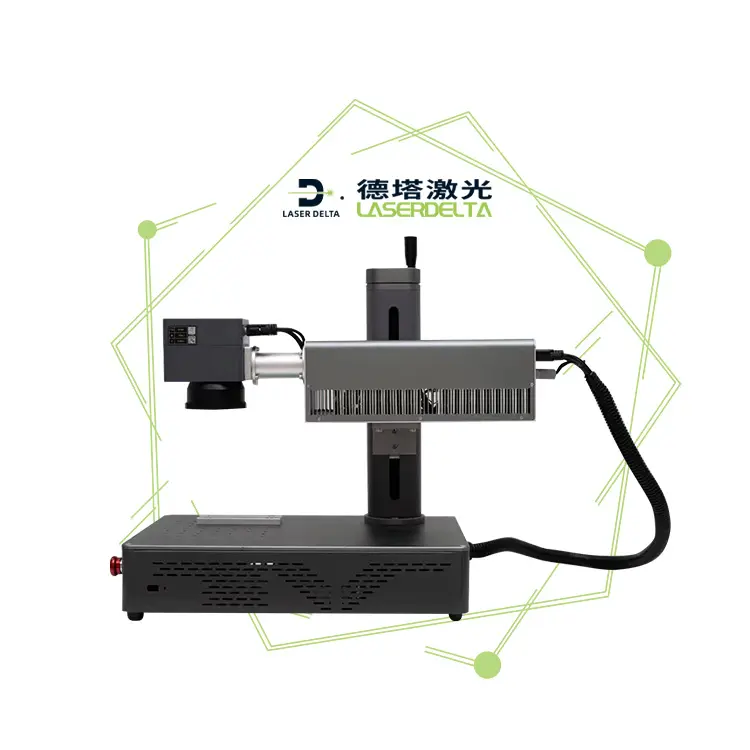 Taşınabilir Metal lazer markalama makinesi üreticileri masaüstü Mini Fiber lazer işaretleme makinesi fiyat