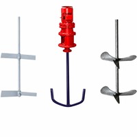 Agitateur à entrée supérieure 45 kW pour réservoir d'alimentation de densifiant, fabriqué en Chine