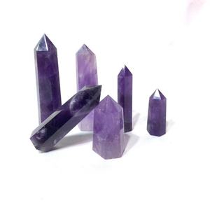 Loạt các gói tinh thể trụ cột 6 màu sắc khác nhau Tinh thể điểm tháp để chữa bệnh và làm sạch năng lượng - Product Image 1