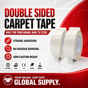 Nastro <span class=keywords><strong>Biadesivo</strong></span> per Tappeti Resistente Personalizzato per Casa, Ufficio e Allestimenti Fieristici - Product Image 1