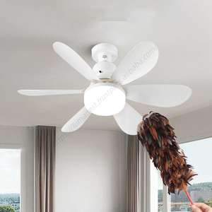Vente en gros, vente chaude, ventilateur LED détachable, lampe, éclairage E27, silencieux, plafond avec télécommande pour chambre à coucher, salon - Product Image 1