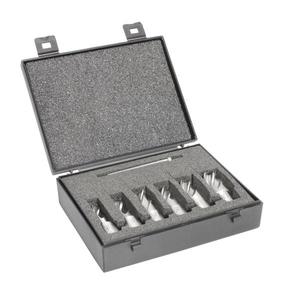 Kit de Cortadores Anulares HSS Ttake de 14, 18 y 22 mm para Taladros Magnéticos, Corte de Acero, Sin Recubrimiento, en Caja de Plástico - Product Image 1