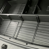 Boîte de rangement latérale étanche en ABS pour coffre de voiture, directement de l'usine, pour BYD Song L DM-i 2024 – Organisateur de chargement arrière parfaitement adapté