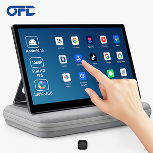 21.5インチ タッチスクリーンモニター Androidタブレット<span class=keywords><strong>PC</strong></span> カメラ付き ポータブルLCDディスプレイ オフィス/家庭用 - Product Image 1