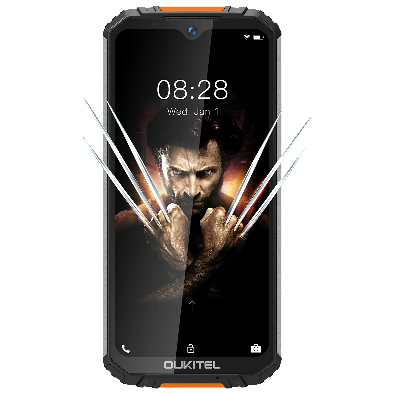 High Quality Unlocked OUKITEL WP6 6GB+128GB Rugged Smartphone 4G Android 10000mah 6.3inch Waterproof mobile oukitel cellphone
