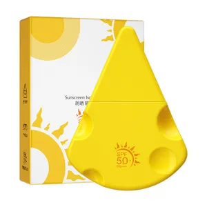 Fábrica al por mayor OEM refrescante hidratante queso protector solar alta protección UV protector solar crema facial