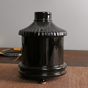 Sacra di legno salvia stufa per aromaterapia con Base in ceramica porta incenso piatto bianco masterizzatore Palo Santo bruciatore di legno di sandalo profumo - Product Image 4