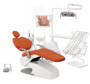 Tıbbi profesyonel diş tedavisi büyük diş klinikleri ve hastaneler için uygun LED ışıkları ile kapsamlı sandalye - Product Image 1
