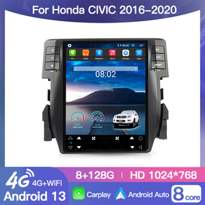 Android 14 สำหรับ Honda CIVIC 2016-2020 หน้าจอ Tesla วิทยุติดรถยนต์ GPS Navi เครื่องเล่นวิดีโอมัลติมีเดีย DSP Carplay ชุดหัวหน้าจอ BT - Product Image 2
