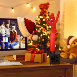 Quảng cáo Duy nhất chân USB máy tính để bàn Inflatable Mini bầu trời gió rối kệ trang trí nội thất nhỏ vũ khí - Product Image 1