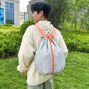 Sac à dos de sport imperméable en polyester avec logo personnalisé, sac à bandoulière pour la randonnée, le yoga, le camping, les voyages, la natation, le volley-ball, le basketball - Product Image 4