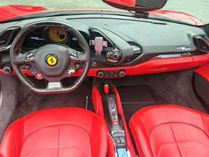 รถสปอร์ตหรู <span class=keywords><strong>Ferrari</strong></span> <span class=keywords><strong>488</strong></span> Spider ปี <span class=keywords><strong>2015</strong></span> มือสอง สีแดง <span class=keywords><strong>GTB</strong></span> เกียร์ออโต้ เบนซิน สภาพดี เปิดประทุน สำหรับส่งออก - Product Image 5