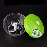 Outils portables pour légumes et fruits trancheuse d'ail à main en acier inoxydable 3 lames mini hachoir rapide viande ail
