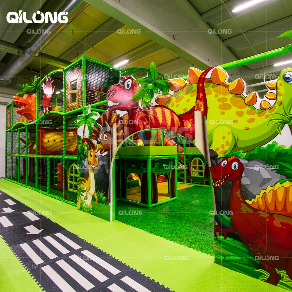 新しいデザインの遊園地子供商業キッズラガー屋内遊び場機器、屋内遊び場