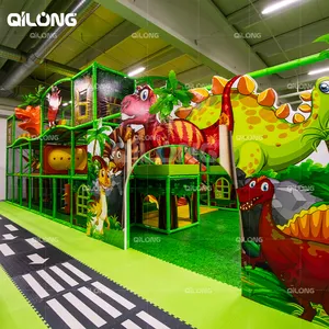 Nuovo Design parco divertimenti per bambini commerciale per bambini Lager attrezzature parco giochi al coperto, parco giochi al coperto