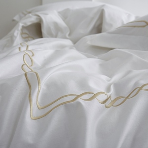 Bộ Ga Trải Giường 4 Món Bằng Cotton Ai Cập 600tc Sang Trọng Mới Cho Chăn Lông Cừu Khách Sạn - Product Image 3