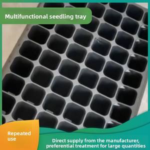Barquettes <span class=keywords><strong>de</strong></span> semis en plastique résistantes à la corrosion pour graines <span class=keywords><strong>de</strong></span> légumes, contrôle des racines, semis <span class=keywords><strong>de</strong></span> plantes succulentes, boîte <span class=keywords><strong>de</strong></span> germination - Product Image 5