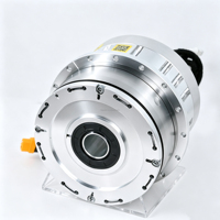 Actuador de articulación robótica de alto par 450 Nm, actuador de accionamiento armónico de 120 mm con doble codificador absoluto para piezas de robots cuadrúpedos y humanoides
