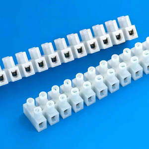 Terminal Blocks PA7 Prime Quality High-Precision 12-<b>Pole</b> PA & Steel CE/ for Building <b>Lighting</b> and Home Appliances - Product Image 1