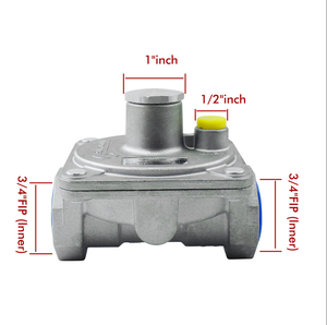 <span class=keywords><strong>Valvola</strong></span> Regolatrice di <span class=keywords><strong>Pressione</strong></span> Intercambiabile 3/4 NPT <span class=keywords><strong>per</strong></span> Gas Naturale e GPL, <span class=keywords><strong>per</strong></span> Riscaldatori, Fornelli e Forni - Product Image 2