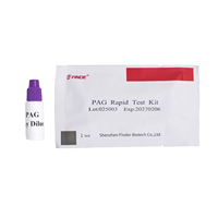 Animal Bovin Grossesse précoce Sang total Kit de détection rapide carte à bandelettes Kit de test de grossesse PAG pour sérum de vache bovin