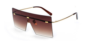 2019 <span class=keywords><strong>Plaza</strong></span> <span class=keywords><strong>de</strong></span> la moda <span class=keywords><strong>de</strong></span> gafas <span class=keywords><strong>de</strong></span> sol hombres mujeres Vintage <span class=keywords><strong>de</strong></span> gran tamaño sin montura gafas <span class=keywords><strong>de</strong></span> diseñador <span class=keywords><strong>de</strong></span> la - Product Image 2