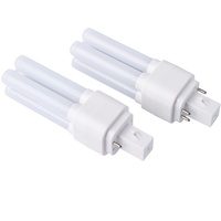 Bombilla LED PLC de Alta Eficiencia 120-140lm/W, 3 Temperaturas de Color a Elegir, 6W 8W 10W 12W 15W, G23 G24 GX24 E27, Certificación UL CE RoHS