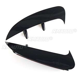 Paire de garnitures latérales de pare-chocs arrière en fibre de carbone/noir brillant pour Mercedes-Benz Classe A W177 A35 A180 A260 A200 A220 Berline 2019+ - Product Image 4