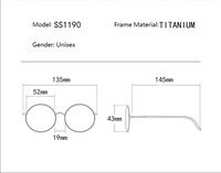 Lunettes de lecture classiques Superovo en titane léger, monture intégrale, motif imprimé en forme de diamant, pour usage quotidien, hommes et femmes