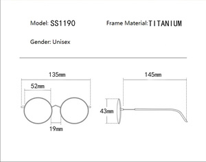 Superovo Titan Trọng Lượng Nhẹ Kim Cương Hình Dạng Khuôn Mặt Máy Tính Mô Hình In Cổ Điển Kính Đọc Sách Người Đàn Ông Phụ Nữ Màu Xám Nhà Máy Trực Tiếp - Product Image 6