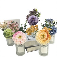 Diffuseur d'huiles essentielles sans fumée, série d'art floral original, ornement parfumé longue durée pour chambre et maison - Parfait