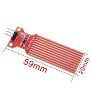 Módulo sensor de agua de 59mm x 20mm para detección de agua, para placa de desarrollo Arduino, pruebas experimentales, proyectos de bricolaje - Product Image 1
