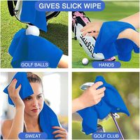 Serviette de golf en microfibre gaufrée avec logo personnalisé, super absorbante, séchage rapide, pour le sport et le nettoyage, avec mousqueton