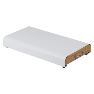 Portacapsule Nespresso in Metallo per Cucina, Cassetto Portacapsule da 50 Pezzi con Divisorio in Legno - Product Image 6