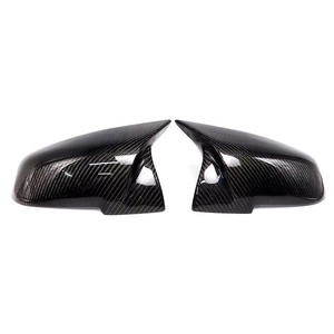 Protection de rétroviseur de voiture pour bmw Série 1 F20 2012 <span class=keywords><strong>2013</strong></span> 2014 2015 2016 2017 2018 Accessoires de rétroviseur en fibre de carbone - Product Image 4