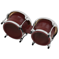 Wholesale Cuba Solid Wood Traditional National Percussion Instruments Latin Macho Hembra Drums Bongo Drum