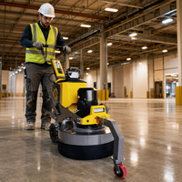 Pulidora de Pisos de Concreto XH850 de 18.5KW con Disco Planetario, Máquina para Pulir Pisos Epóxicos, Pulidora de Pisos de Diamante con Control Remoto