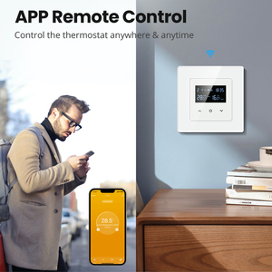 Termostato inteligente Avatto Tuya Wifi Fussbodenheiz, controlador remoto de temperatura de caldera de Gas para Google Home Alexa Wlan termostato - Product Image 4