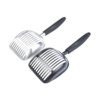 IKITCHEN Vente en gros OEM Pelle à litière pour chat en acier inoxydable avec long manche pour un nettoyage efficace